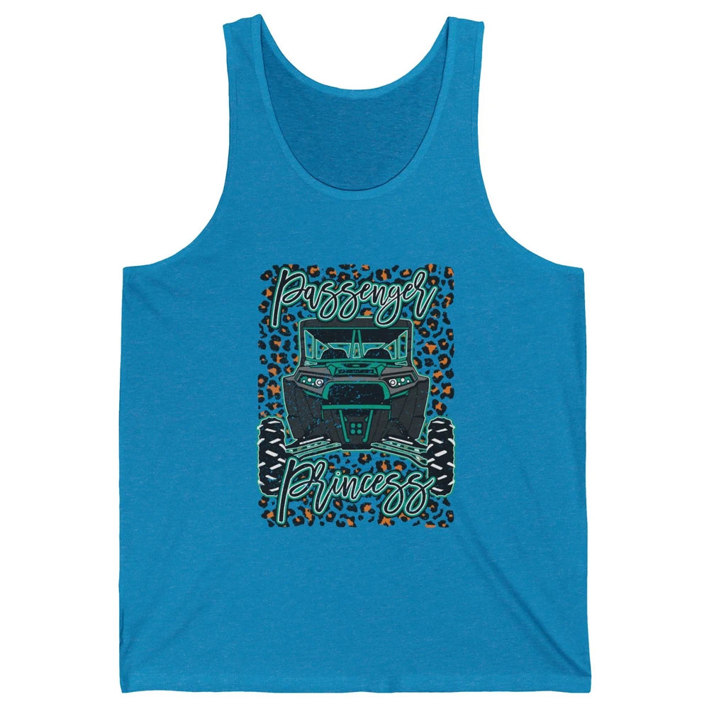 Leopard Rzr Passenger Princess Offroad Mud Up SXS Adventure Unisex Jersey Tank