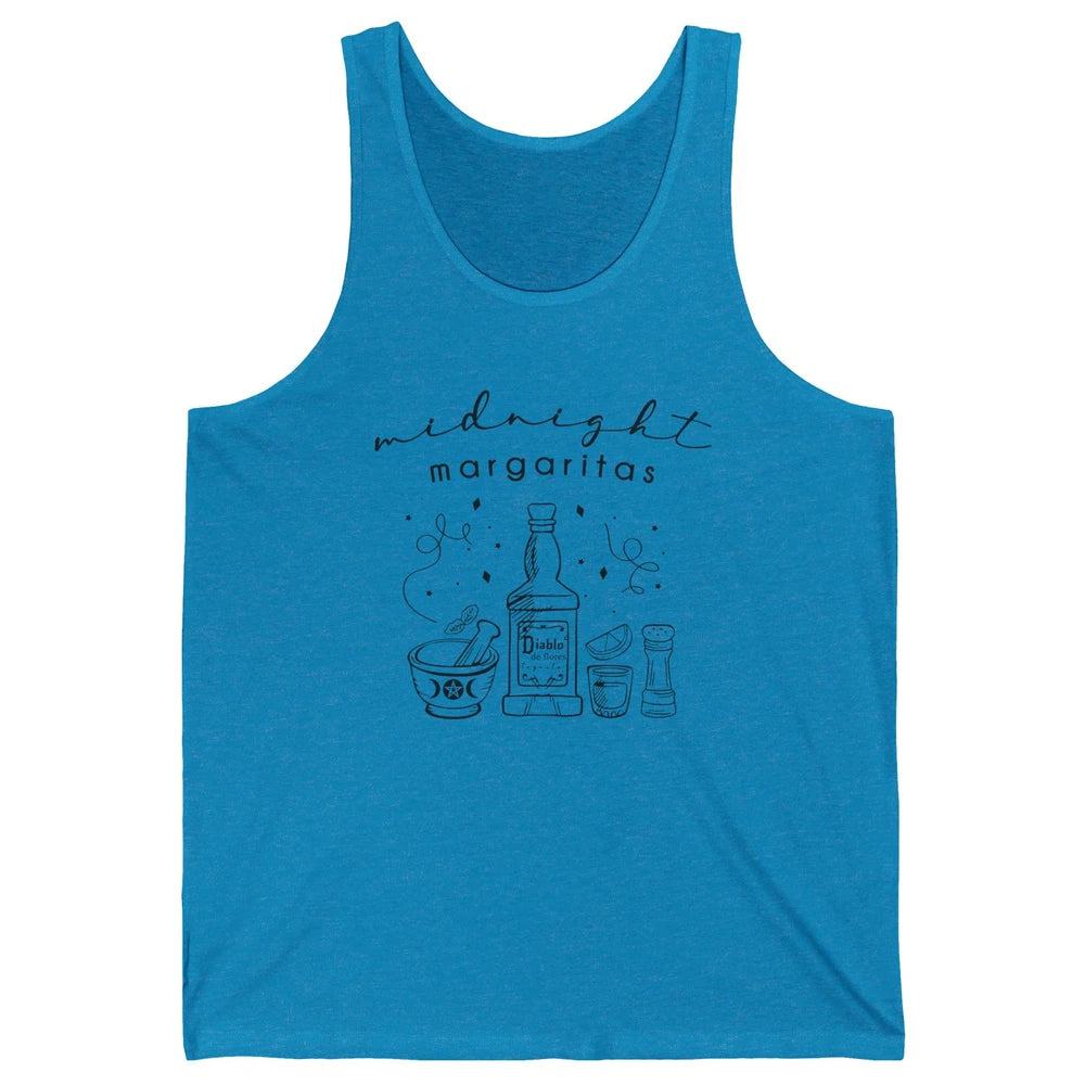 Midnight Margaritas Practical Magic Gardening Witch Planting Unisex Jersey Tank