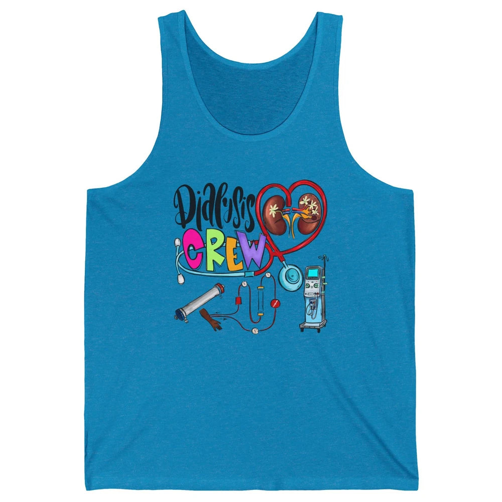 Kidney Dialysis Crew Dialysis Tech Nephrology Hemodialysis Unisex Jersey Tank