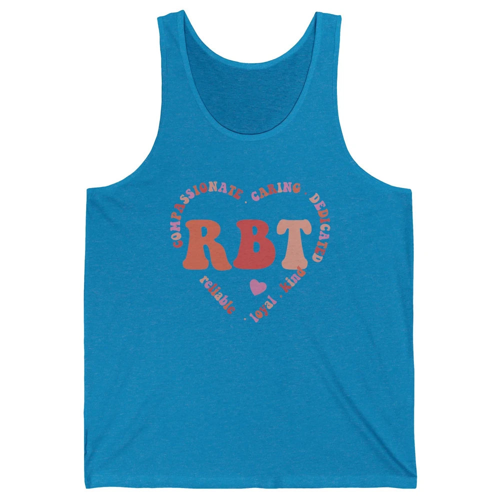 ABA Therapist Valentines Day Applied Behavior Analysis Heart Unisex Jersey Tank