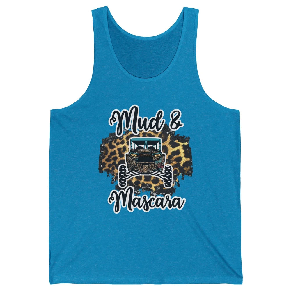 Mud and Mascara Leopard ATV Rider UTV Off-roading SXS Life Unisex Jersey Tank