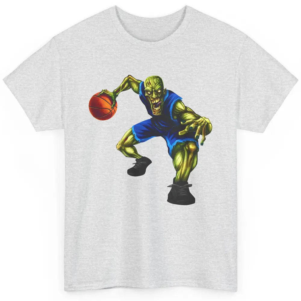 Zombie Basketball Halloween Basketball Players Scary Costume Classic Unisex T-Shirt
