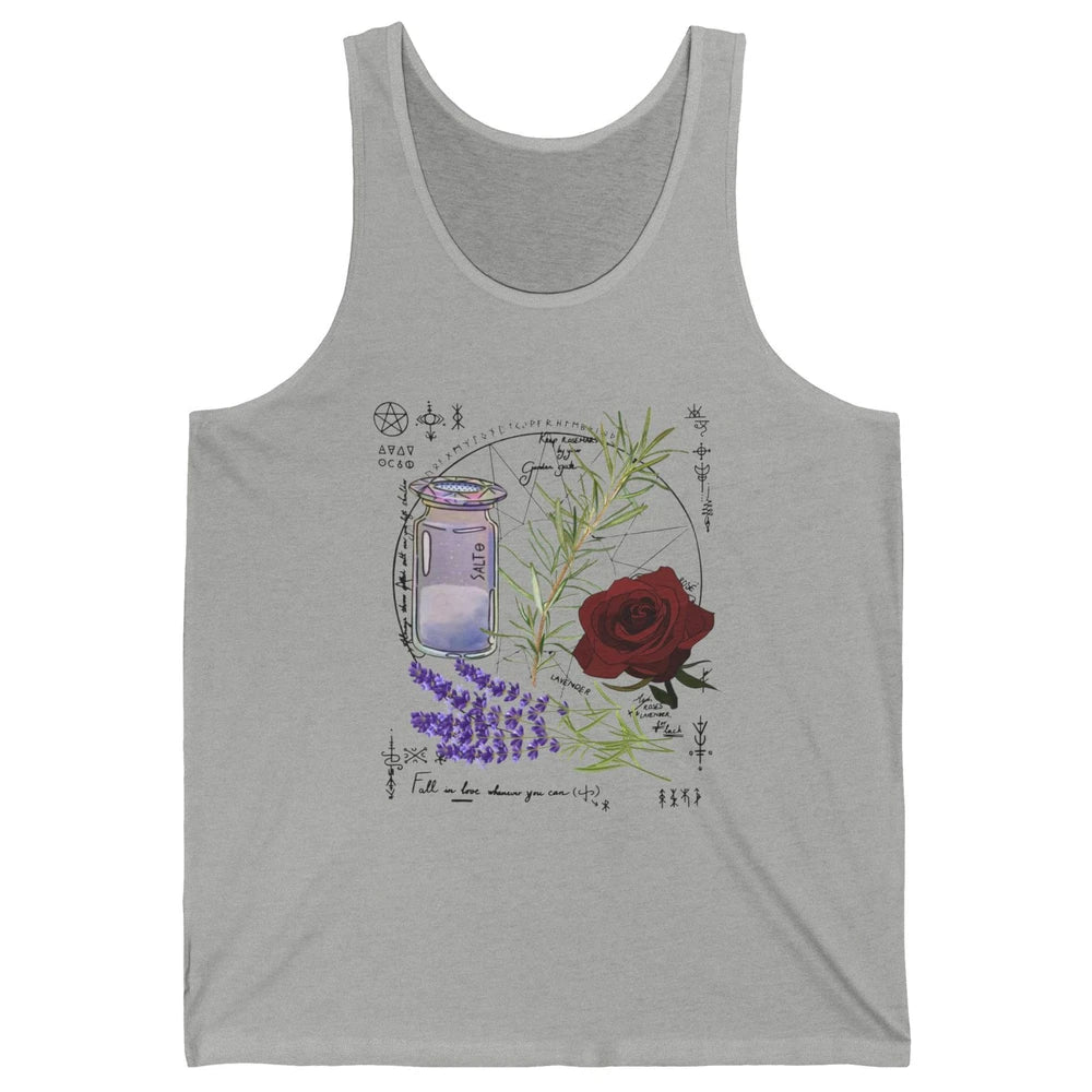 Practical Magic Gardening Card Gardeners Plant Lovers Gift Unisex Jersey Tank
