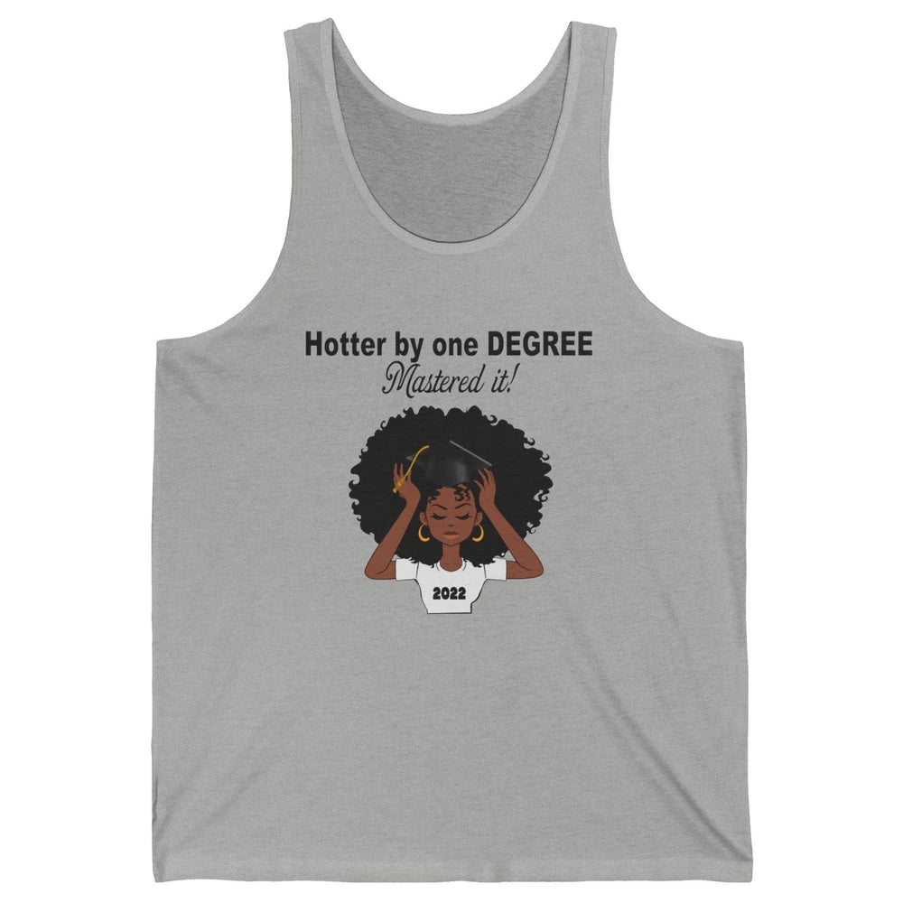 2022 Graduation Gift Mastered It Black And Educated Senior Unisex Jersey Tank