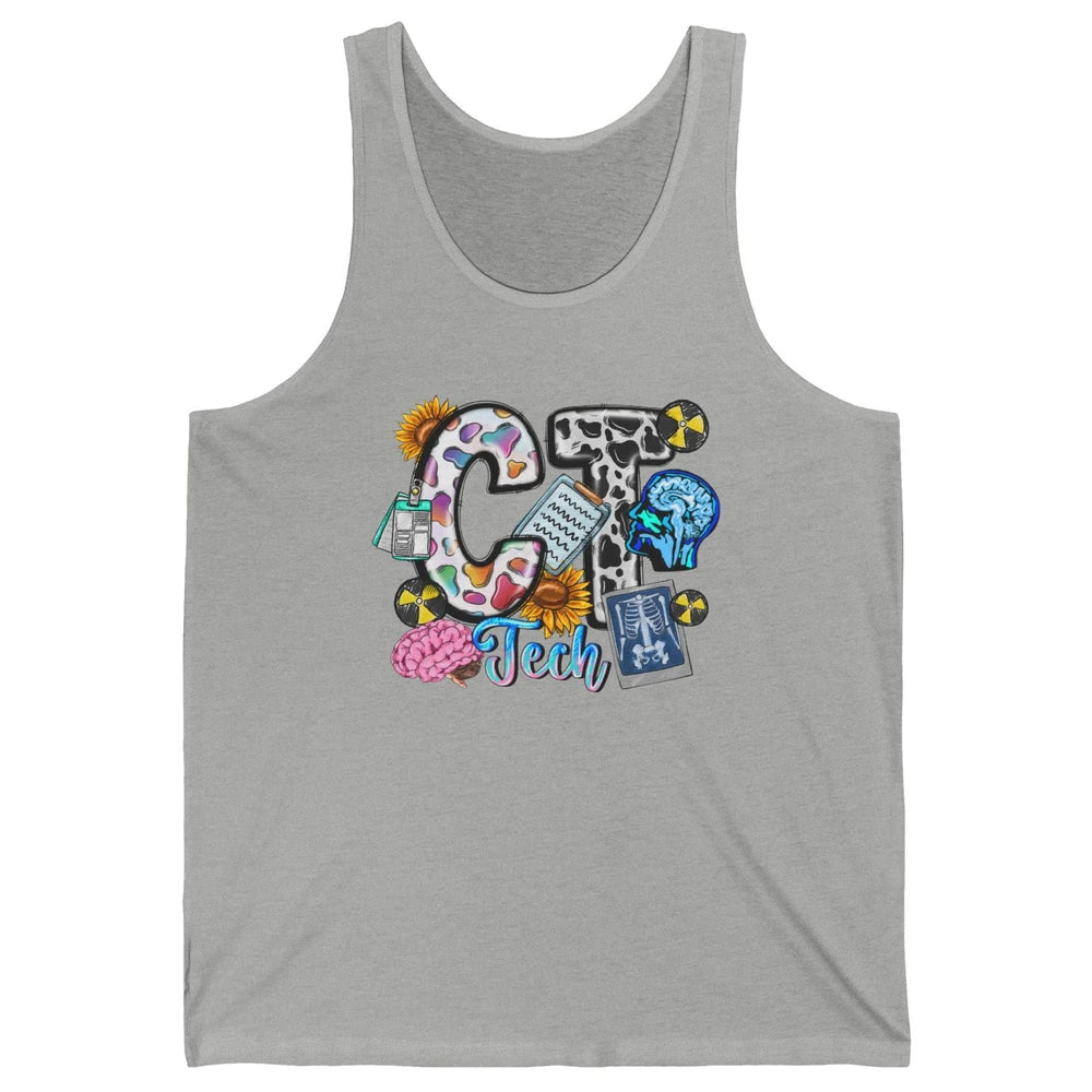 CT Tech Computed Tomography Tech Radiology Technologist Unisex Jersey Tank