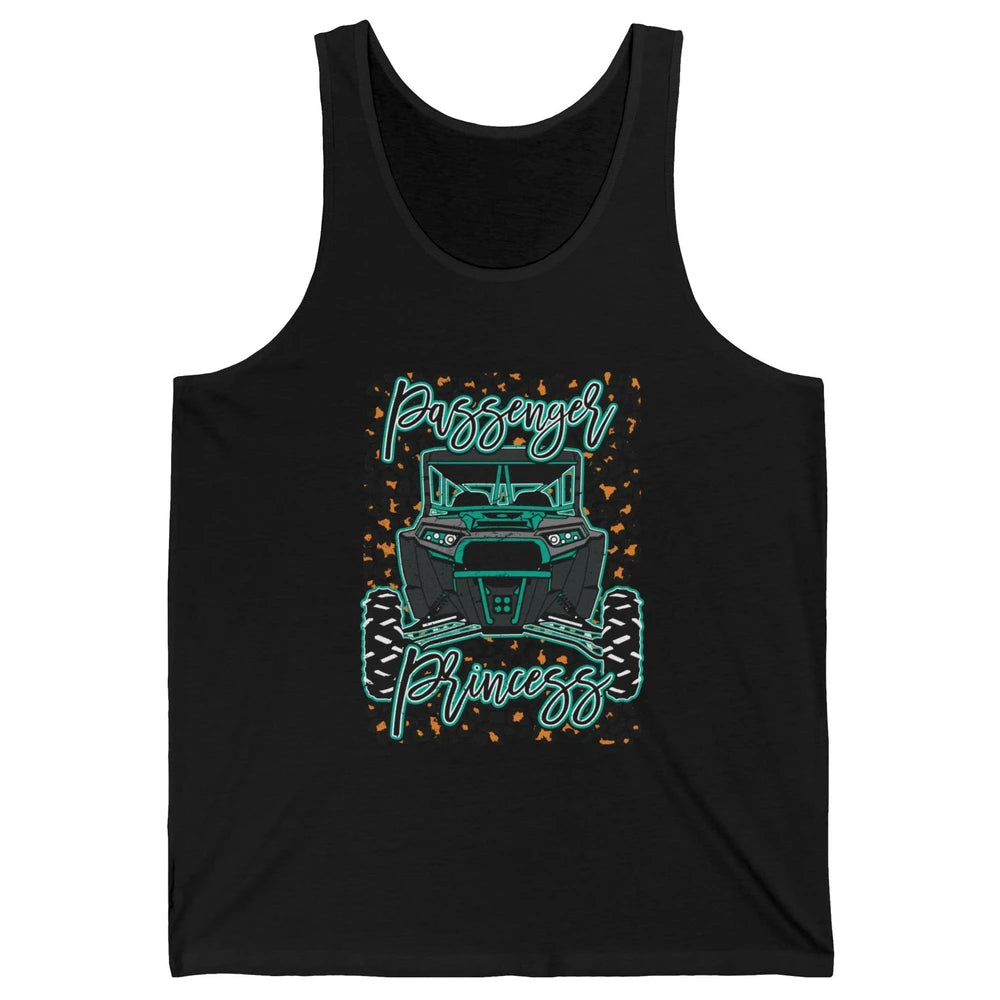 Leopard Rzr Passenger Princess Offroad Mud Up SXS Adventure Unisex Jersey Tank