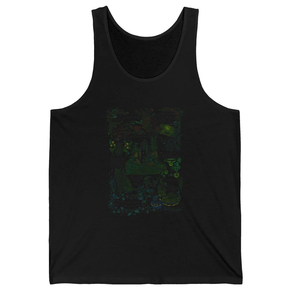 Practical Magic Gardening Witchcraft Plant Lovers Gardeners Unisex Jersey Tank