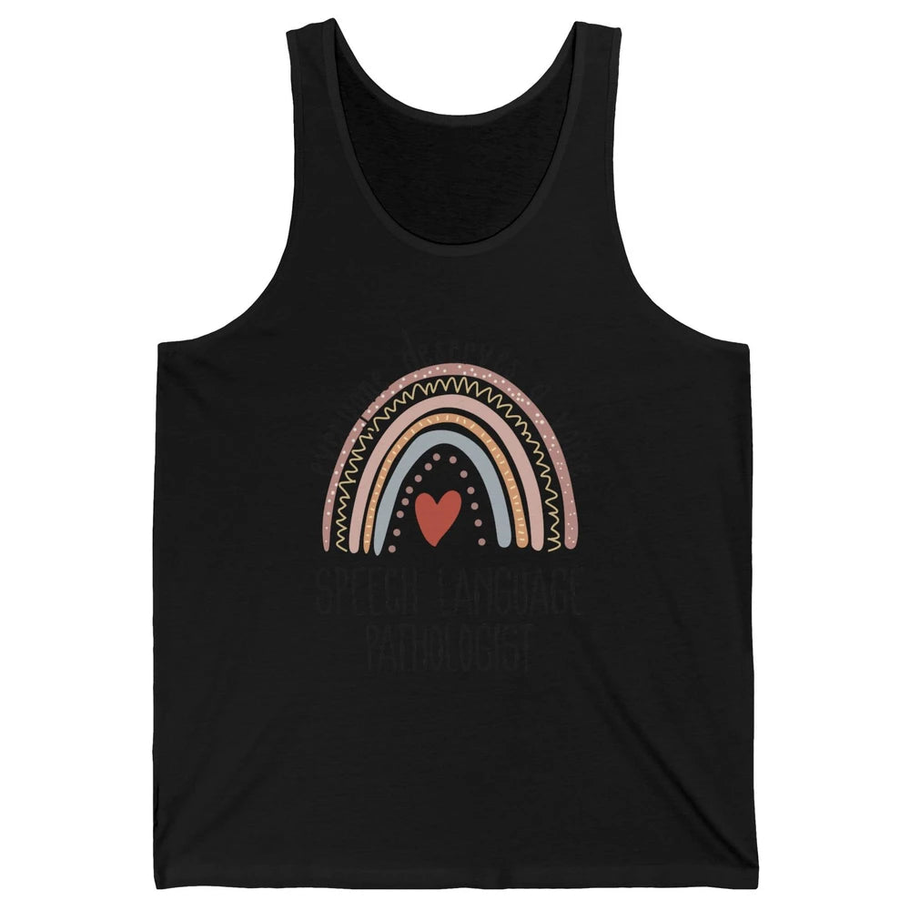 Speech Language Pathologist Everyone Deserves A Voice SLP Unisex Jersey Tank