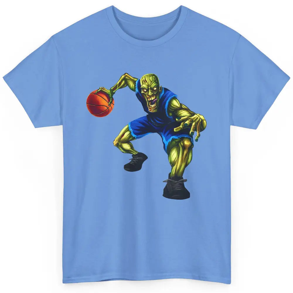 Zombie Basketball Halloween Basketball Players Scary Costume Classic Unisex T-Shirt