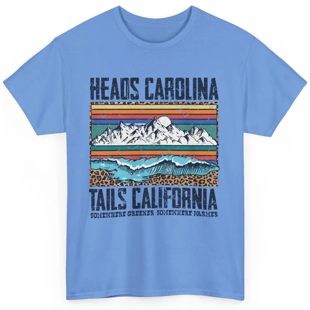 Vintage Heads Carolina Tail California Summer Beach Paradise Classic Unisex T-Shirt