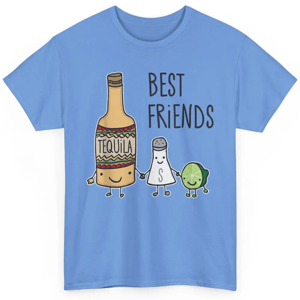 Best Friends Tequila Salt Lime Margarita Drink Wine Pun Joke Classic Unisex T-Shirt