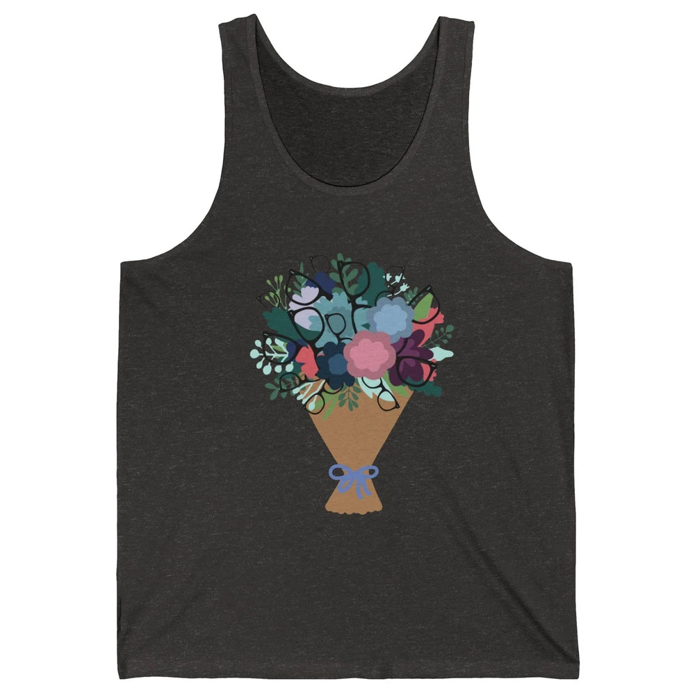 Funny Optometrist Eyeglasses Bouquet Optician Life Optometry Unisex Jersey Tank