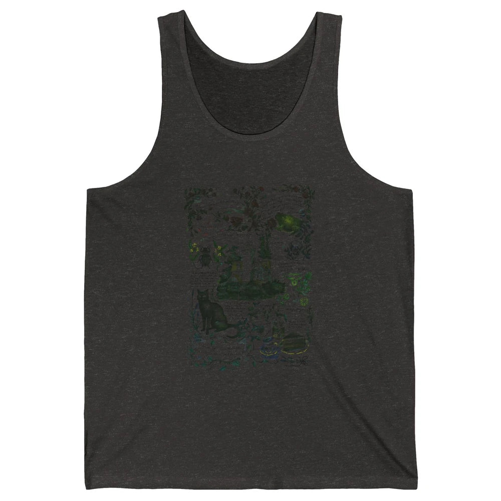 Practical Magic Gardening Witchcraft Plant Lovers Gardeners Unisex Jersey Tank