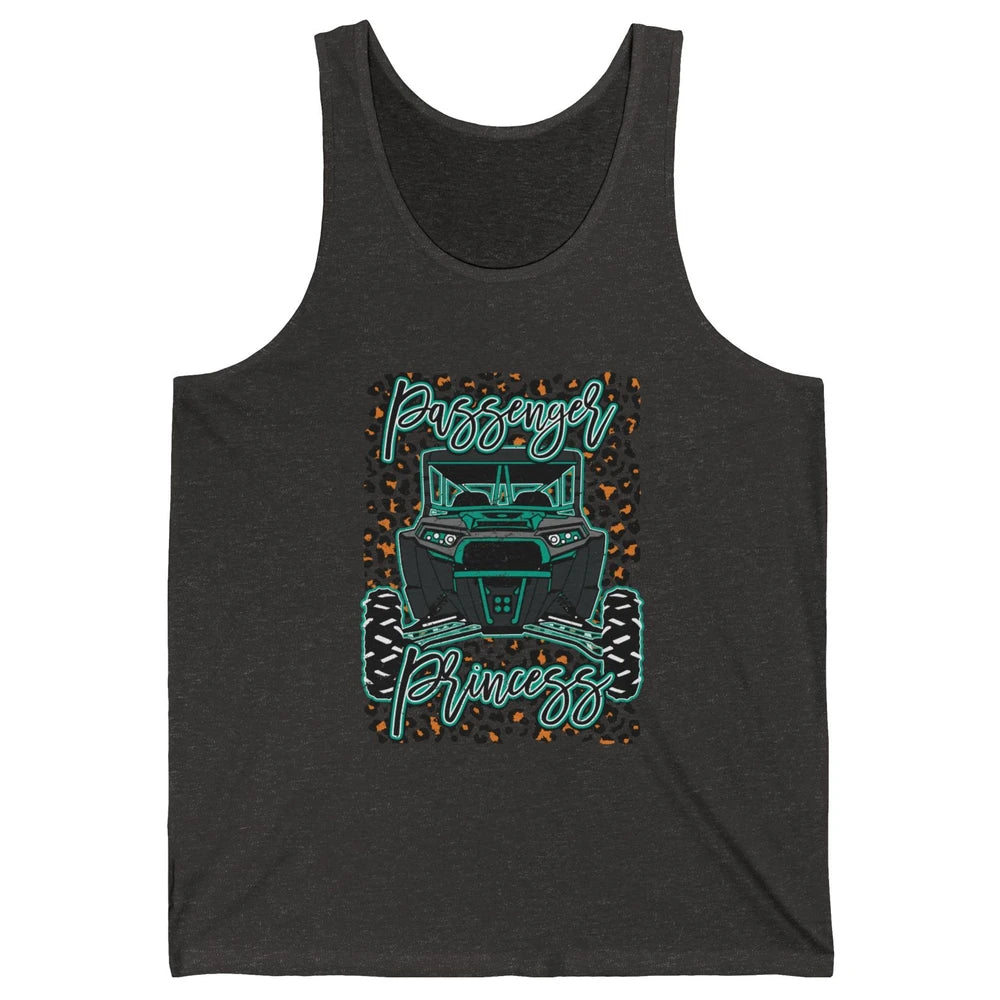Leopard Rzr Passenger Princess Offroad Mud Up SXS Adventure Unisex Jersey Tank