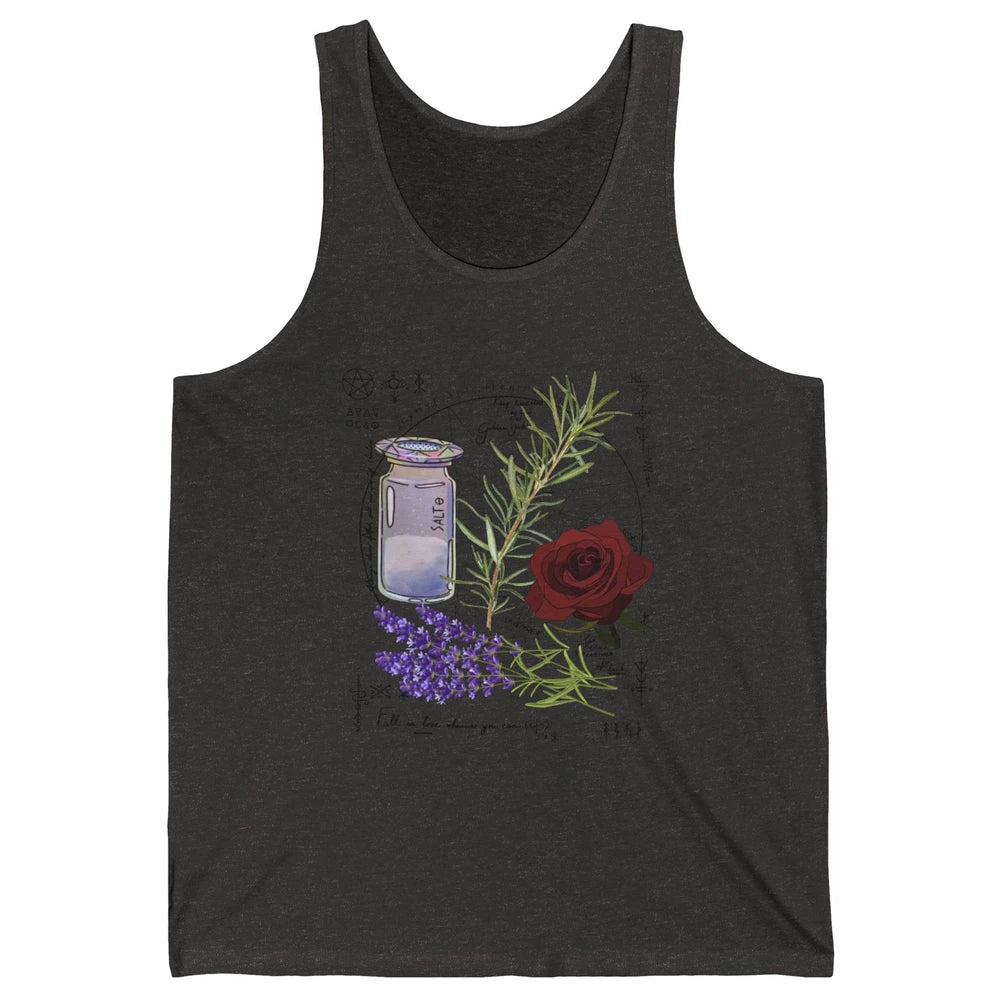 Practical Magic Gardening Card Gardeners Plant Lovers Gift Unisex Jersey Tank