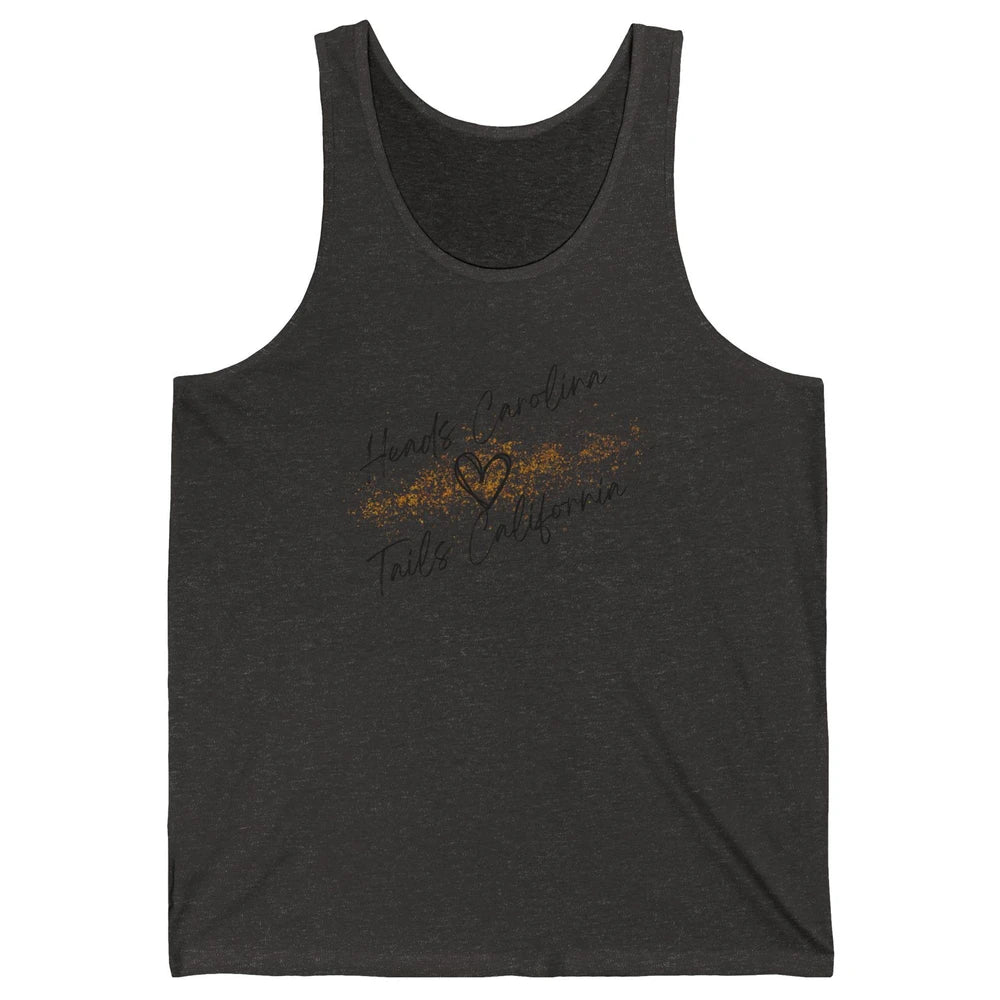 Retro Heads Carolina Tails California Western Summer Holiday Unisex Jersey Tank
