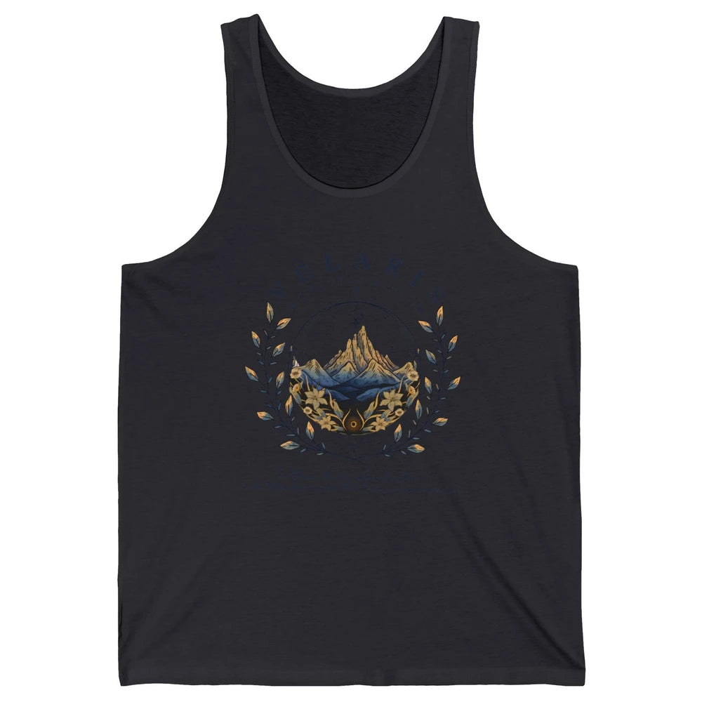 Night To The Stars Who Listen And Dreams That Are Answered Unisex Jersey Tank