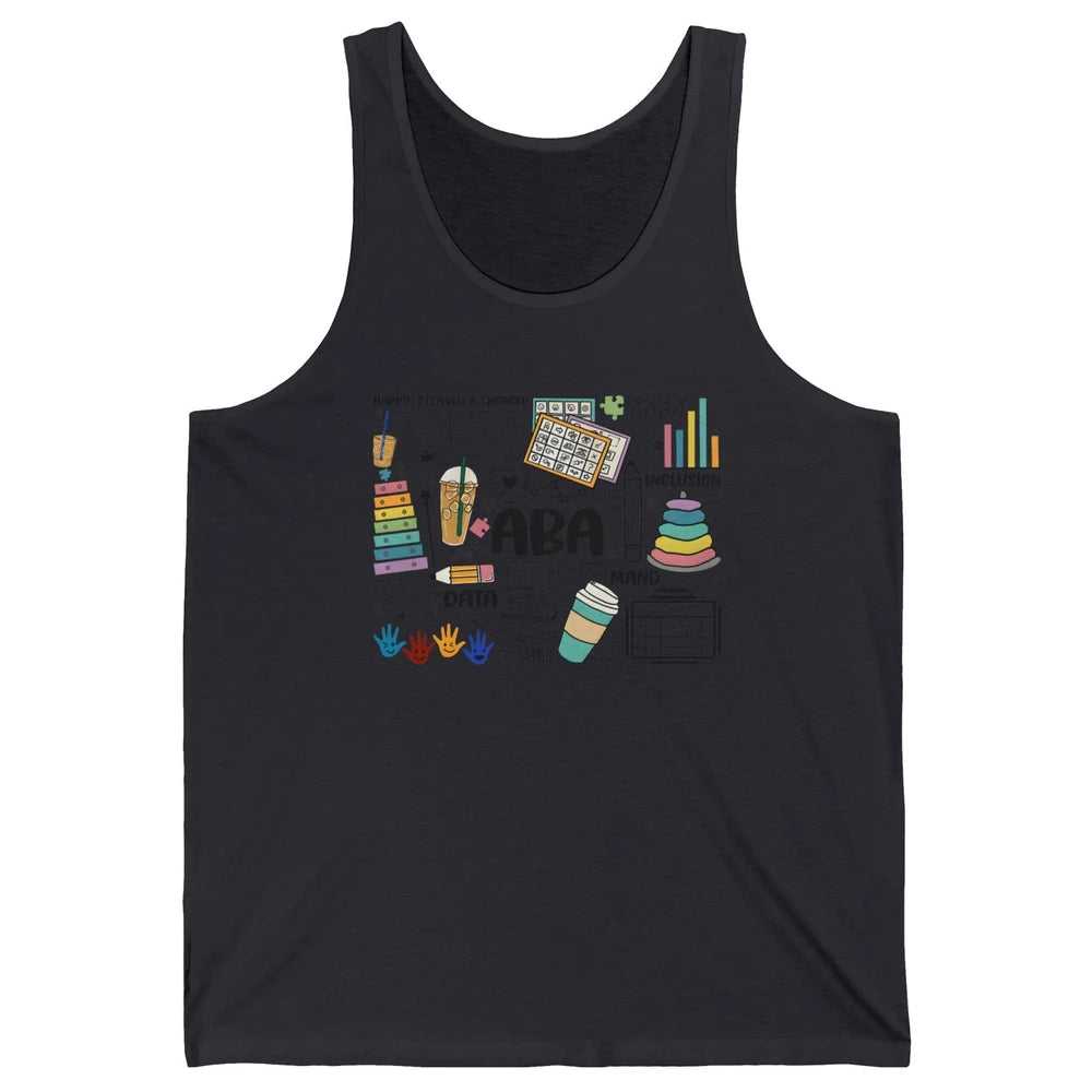 ABA Applied Behavior Analysis Sped Teacher RBT Therapist Unisex Jersey Tank