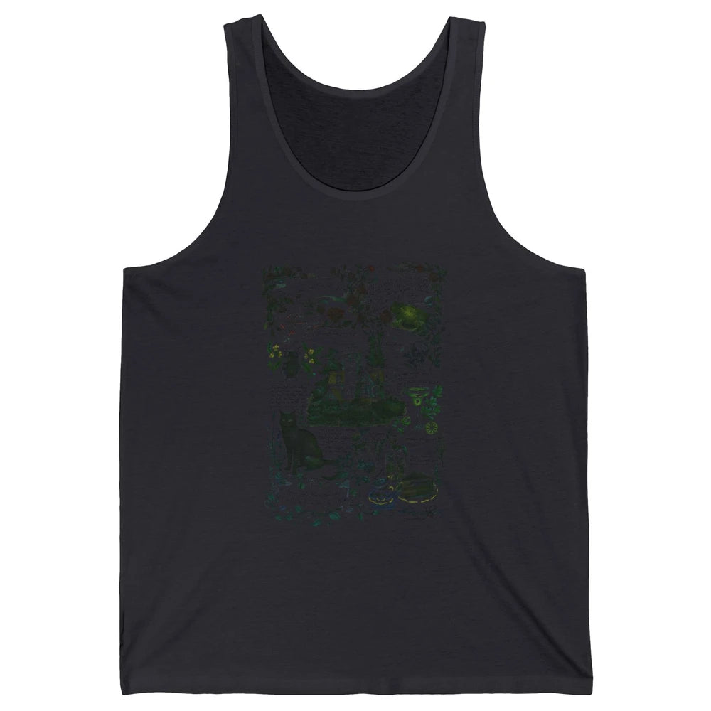 Practical Magic Gardening Witchcraft Plant Lovers Gardeners Unisex Jersey Tank
