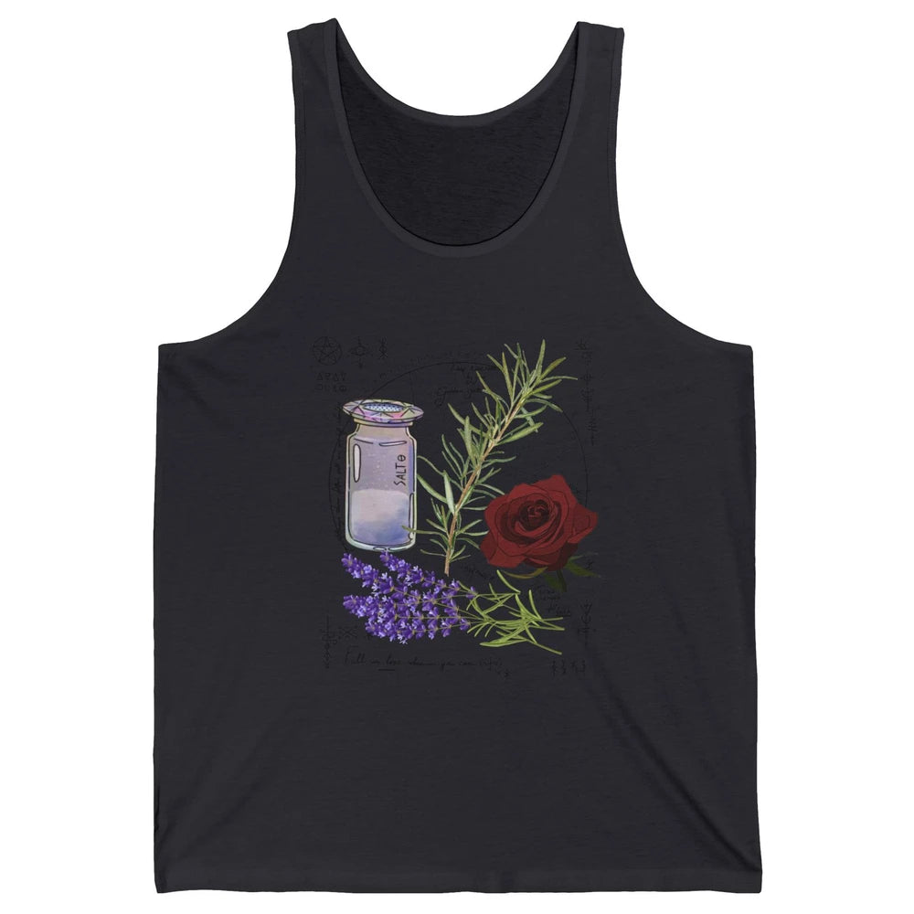 Practical Magic Gardening Card Gardeners Plant Lovers Gift Unisex Jersey Tank