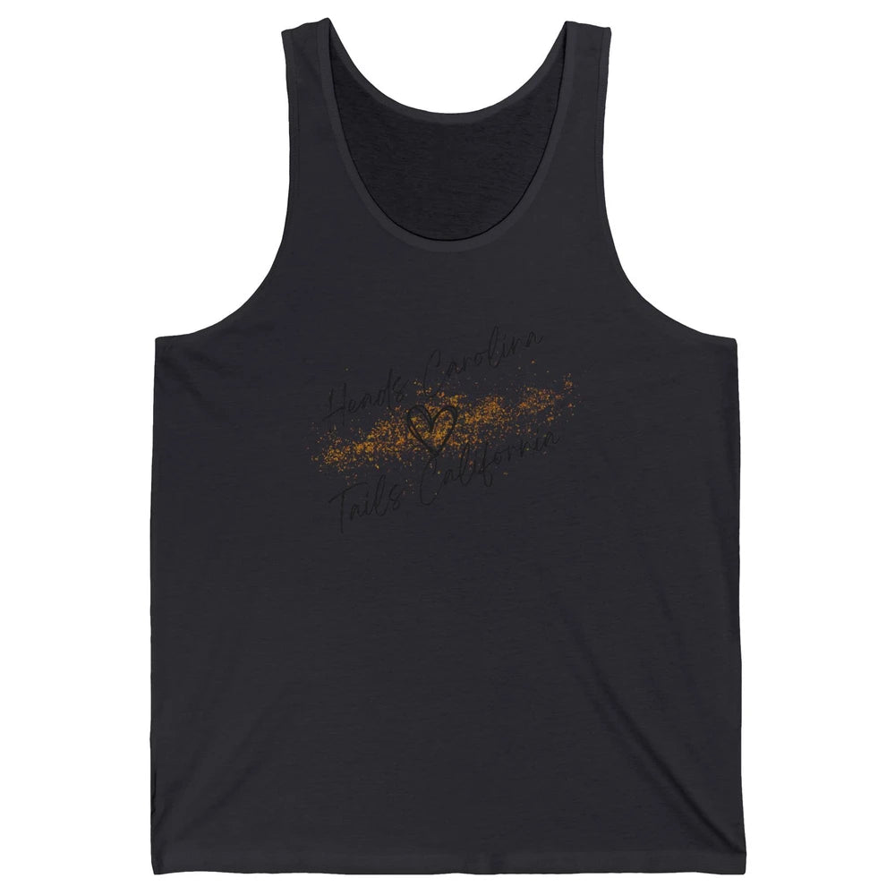 Retro Heads Carolina Tails California Western Summer Holiday Unisex Jersey Tank