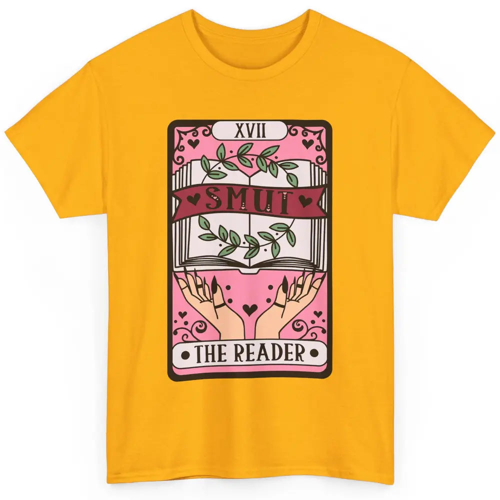 Retro Smut The Reader Tarot Card Halloween Book Lovers Classic Unisex T-Shirt