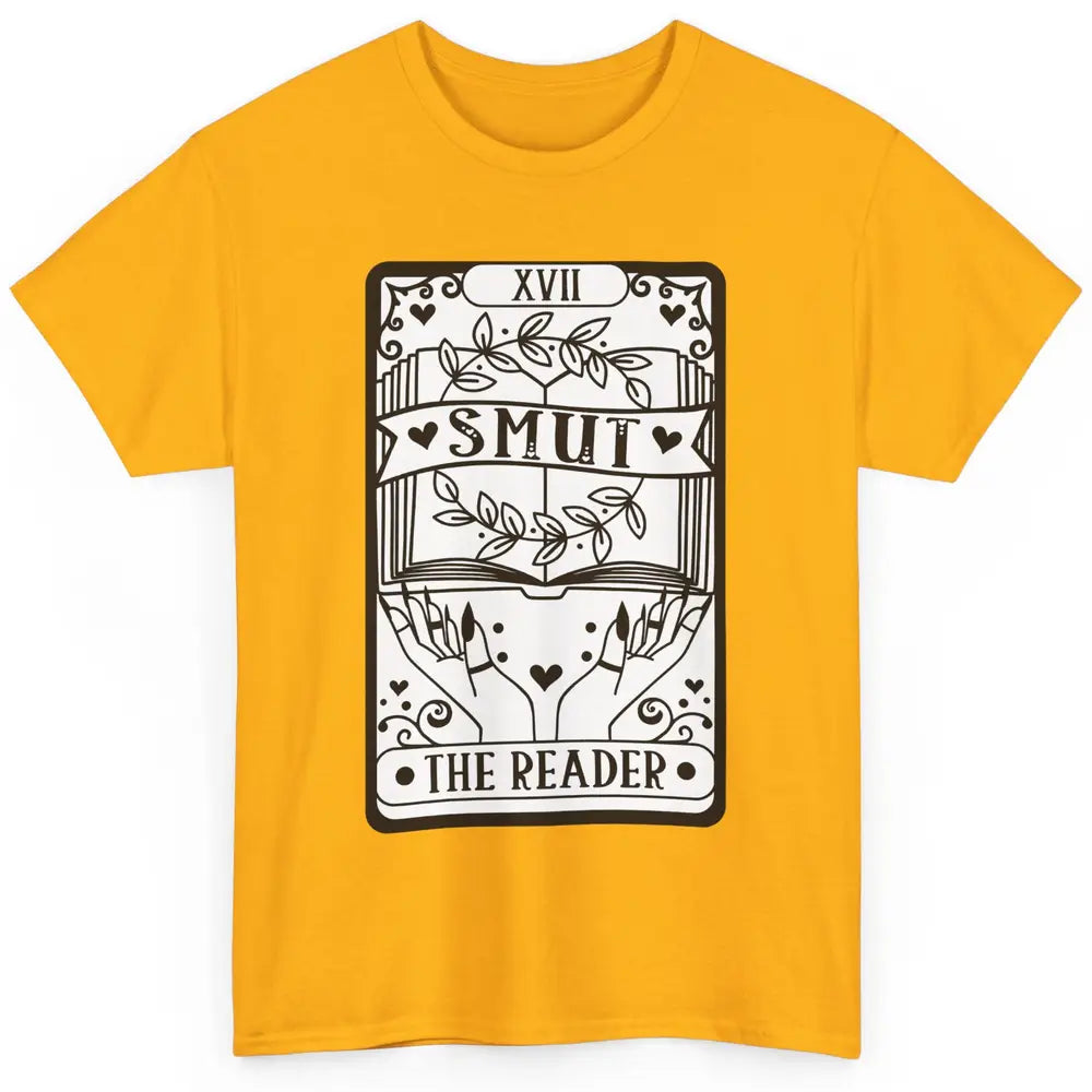 Retro Smut The Reader Tarot Card Halloween Book Lovers Classic Unisex T-Shirt