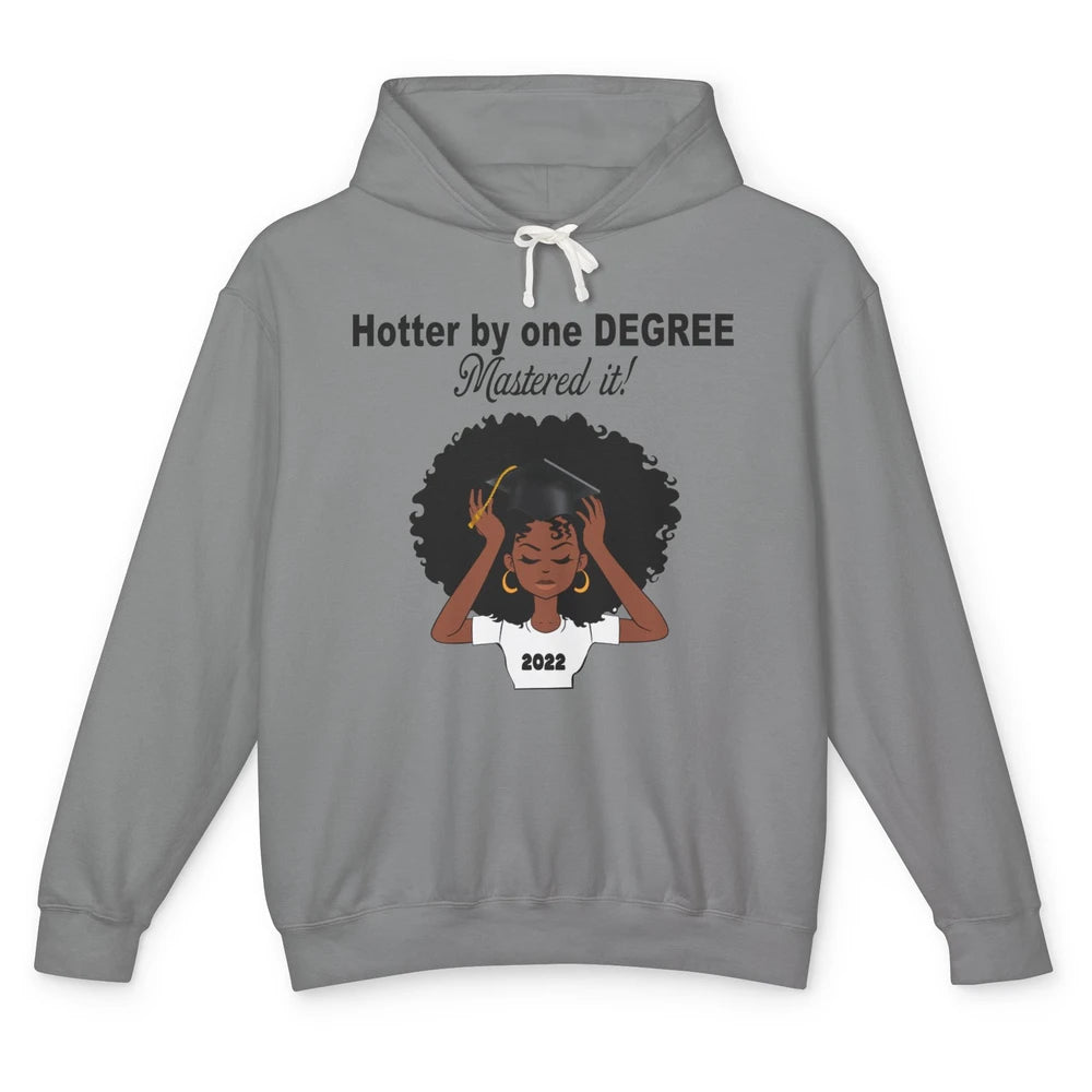 2022 Graduation Gift Mastered It Black And Educated Senior Unisex Lightweight Hoodie