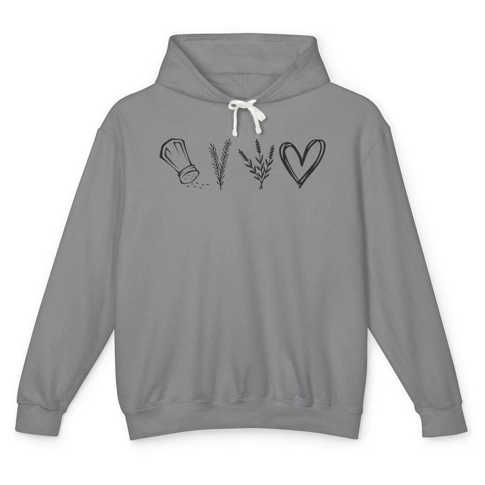 Practical Magic Witch Salt Rosemary Lavender Love Gardening Unisex Lightweight Hoodie