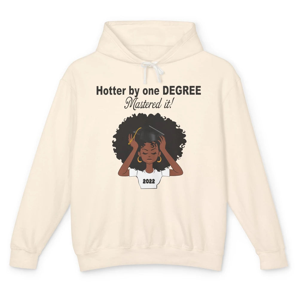 2022 Graduation Gift Mastered It Black And Educated Senior Unisex Lightweight Hoodie