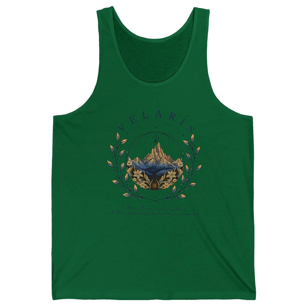 Night To The Stars Who Listen And Dreams That Are Answered Unisex Jersey Tank