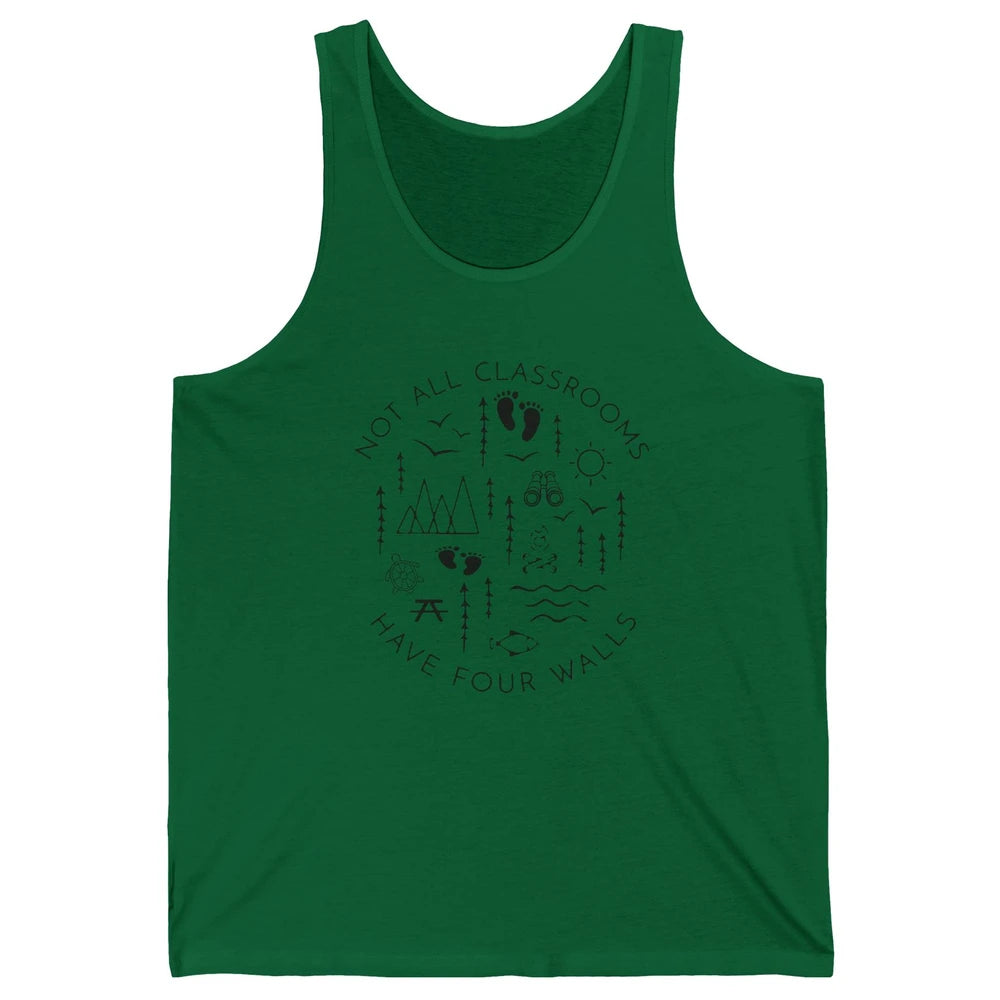 Not All Classrooms Have Four Walls Homeschool Kids Gift Unisex Jersey Tank
