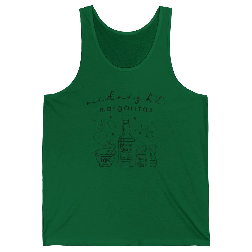 Midnight Margaritas Practical Magic Gardening Witch Planting Unisex Jersey Tank