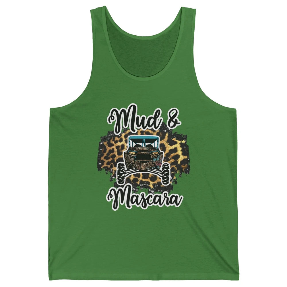 Mud and Mascara Leopard ATV Rider UTV Off-roading SXS Life Unisex Jersey Tank