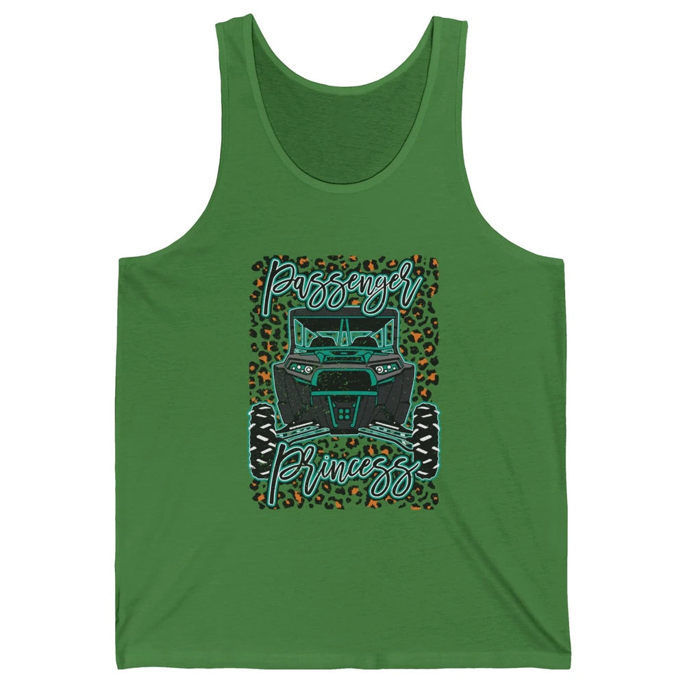 Leopard Rzr Passenger Princess Offroad Mud Up SXS Adventure Unisex Jersey Tank