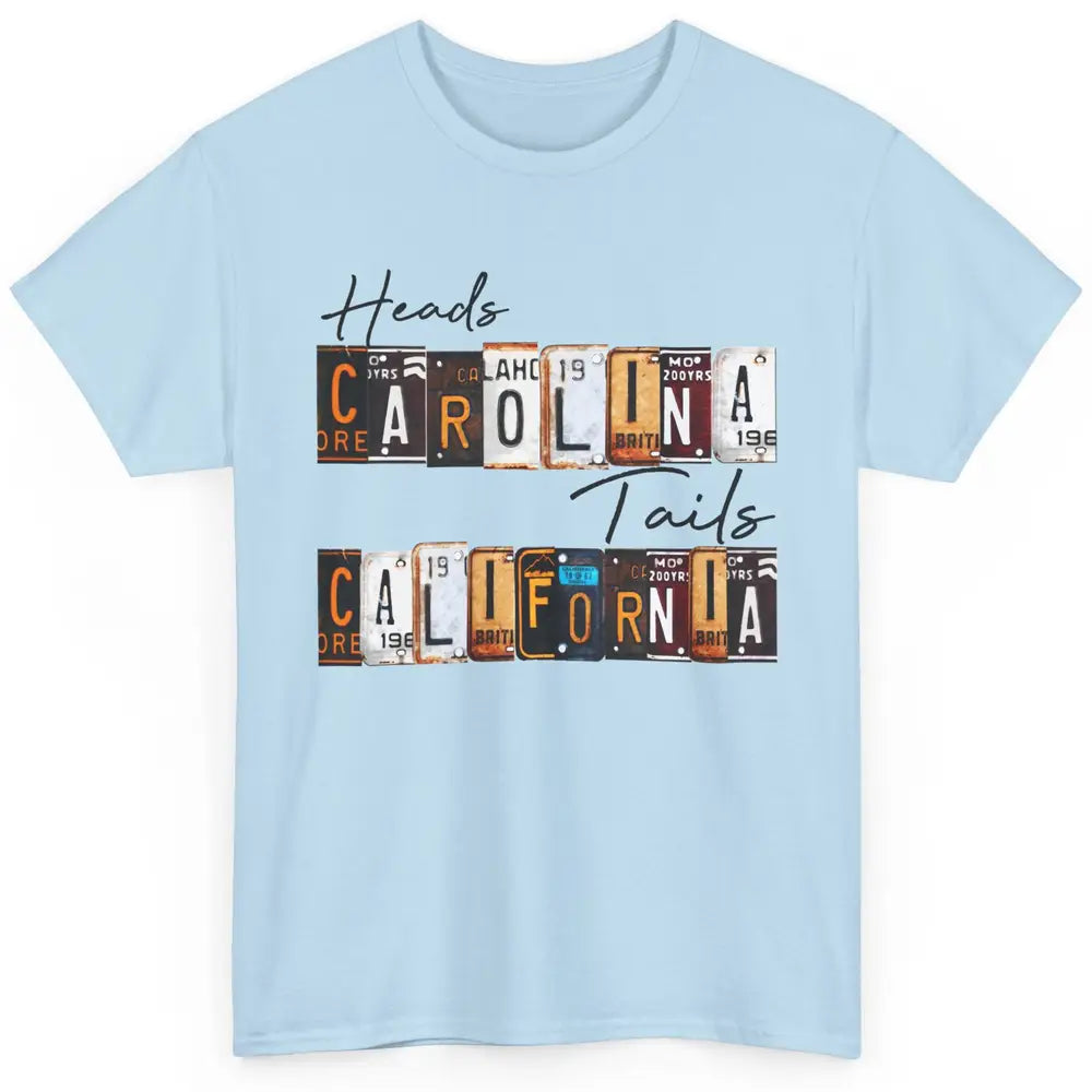 Vintage Heads Carolina Tail California Western Country Gift Classic Unisex T-Shirt