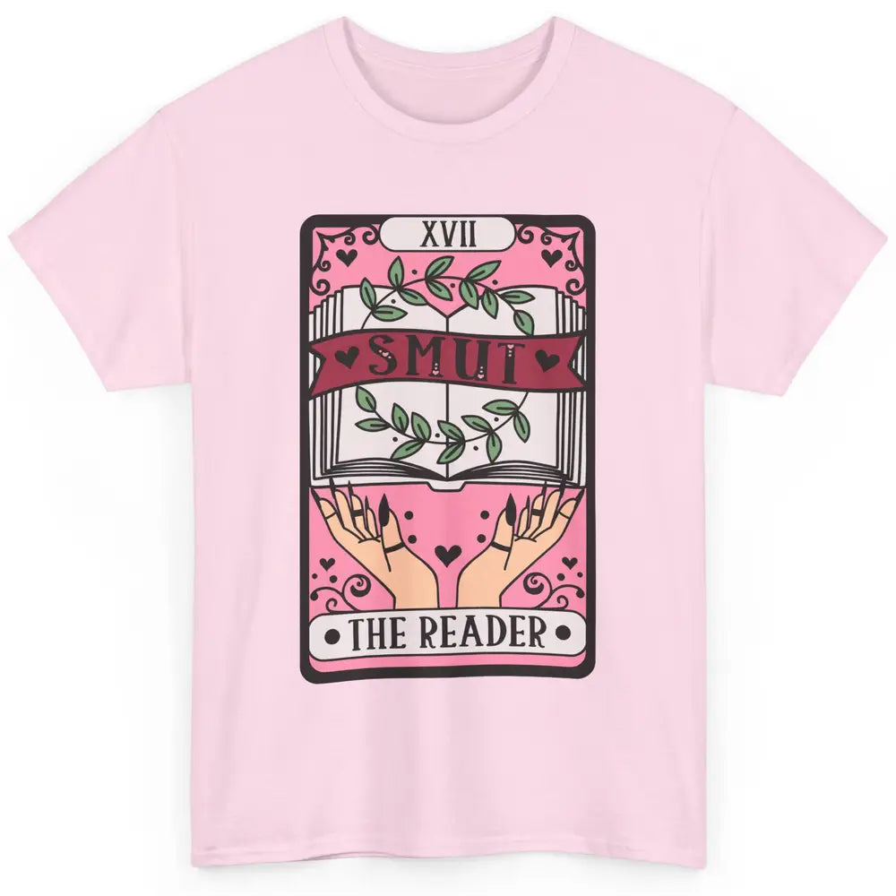 Retro Smut The Reader Tarot Card Halloween Book Lovers Classic Unisex T-Shirt