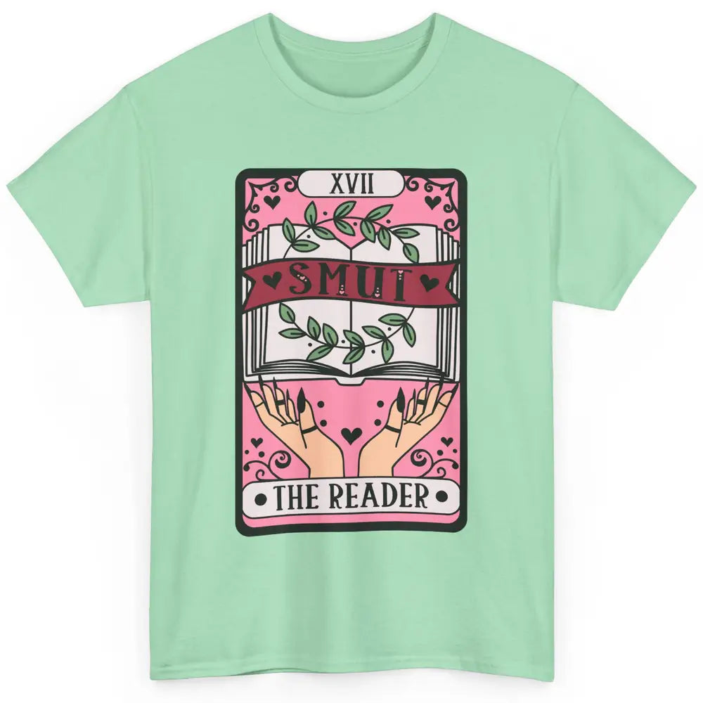 Retro Smut The Reader Tarot Card Halloween Book Lovers Classic Unisex T-Shirt