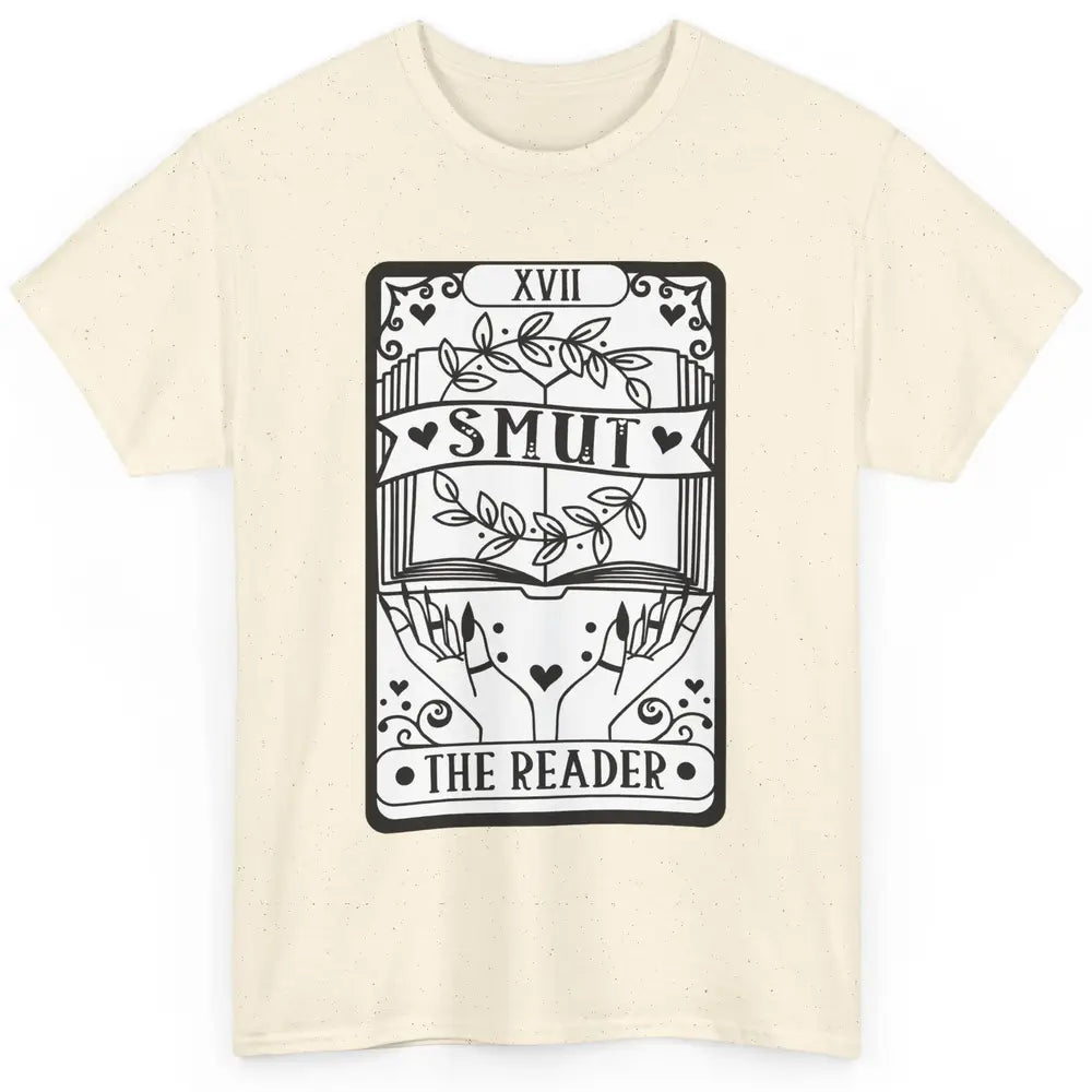 Retro Smut The Reader Tarot Card Halloween Book Lovers Classic Unisex T-Shirt