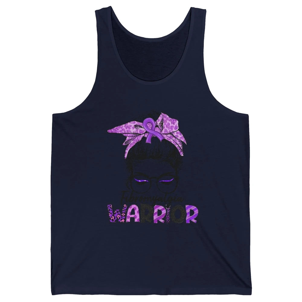 Fibromyalgia Warrior Strong Women Fibromyalgia Awareness Unisex Jersey Tank
