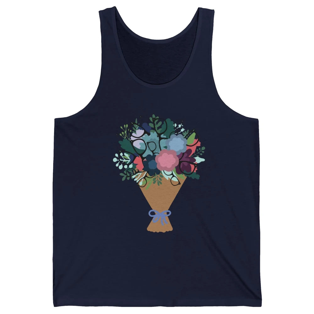 Funny Optometrist Eyeglasses Bouquet Optician Life Optometry Unisex Jersey Tank