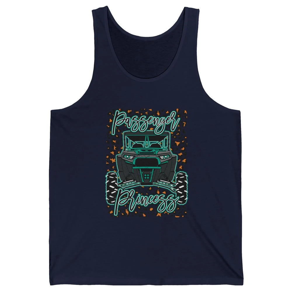 Leopard Rzr Passenger Princess Offroad Mud Up SXS Adventure Unisex Jersey Tank