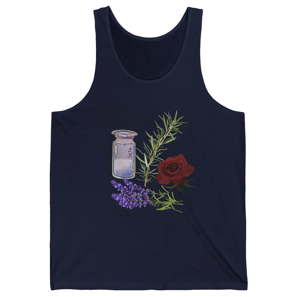Practical Magic Gardening Card Gardeners Plant Lovers Gift Unisex Jersey Tank