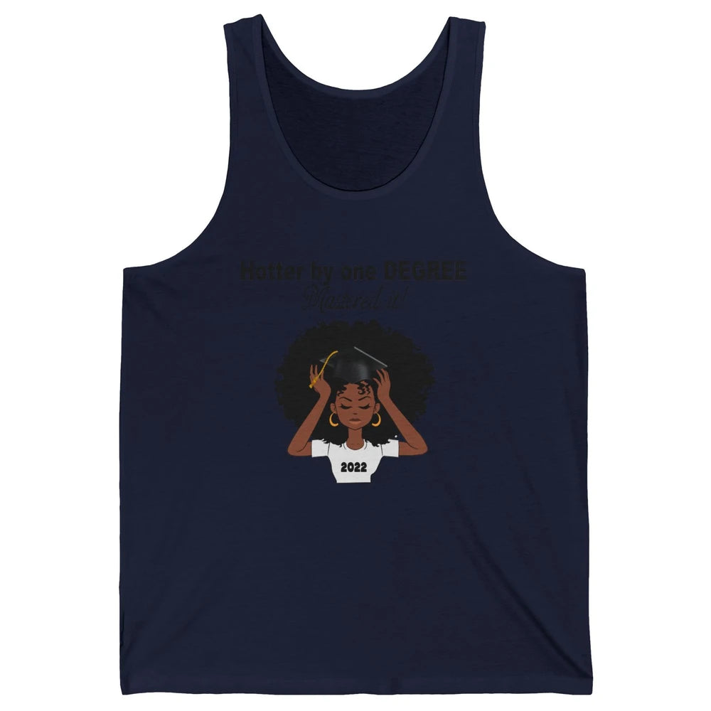 2022 Graduation Gift Mastered It Black And Educated Senior Unisex Jersey Tank