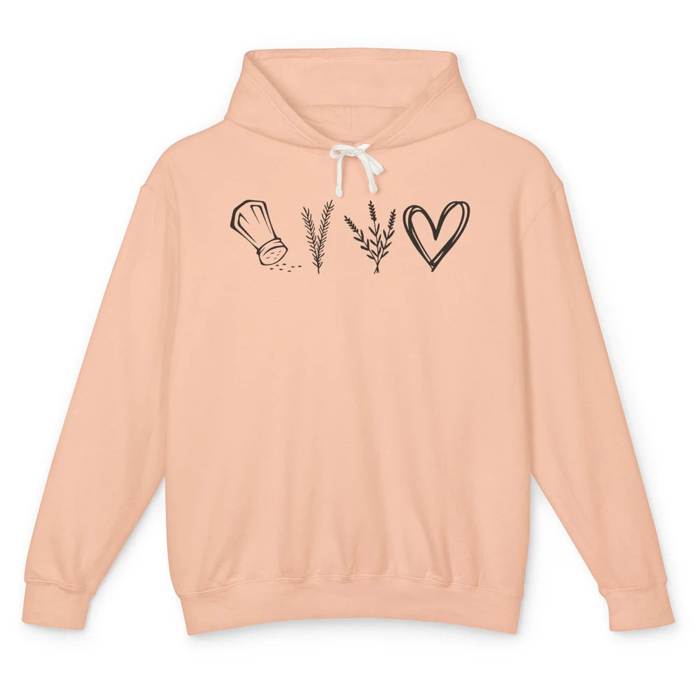 Practical Magic Witch Salt Rosemary Lavender Love Gardening Unisex Lightweight Hoodie
