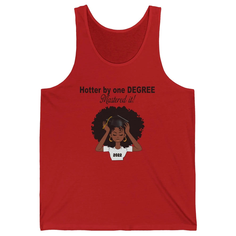 2022 Graduation Gift Mastered It Black And Educated Senior Unisex Jersey Tank