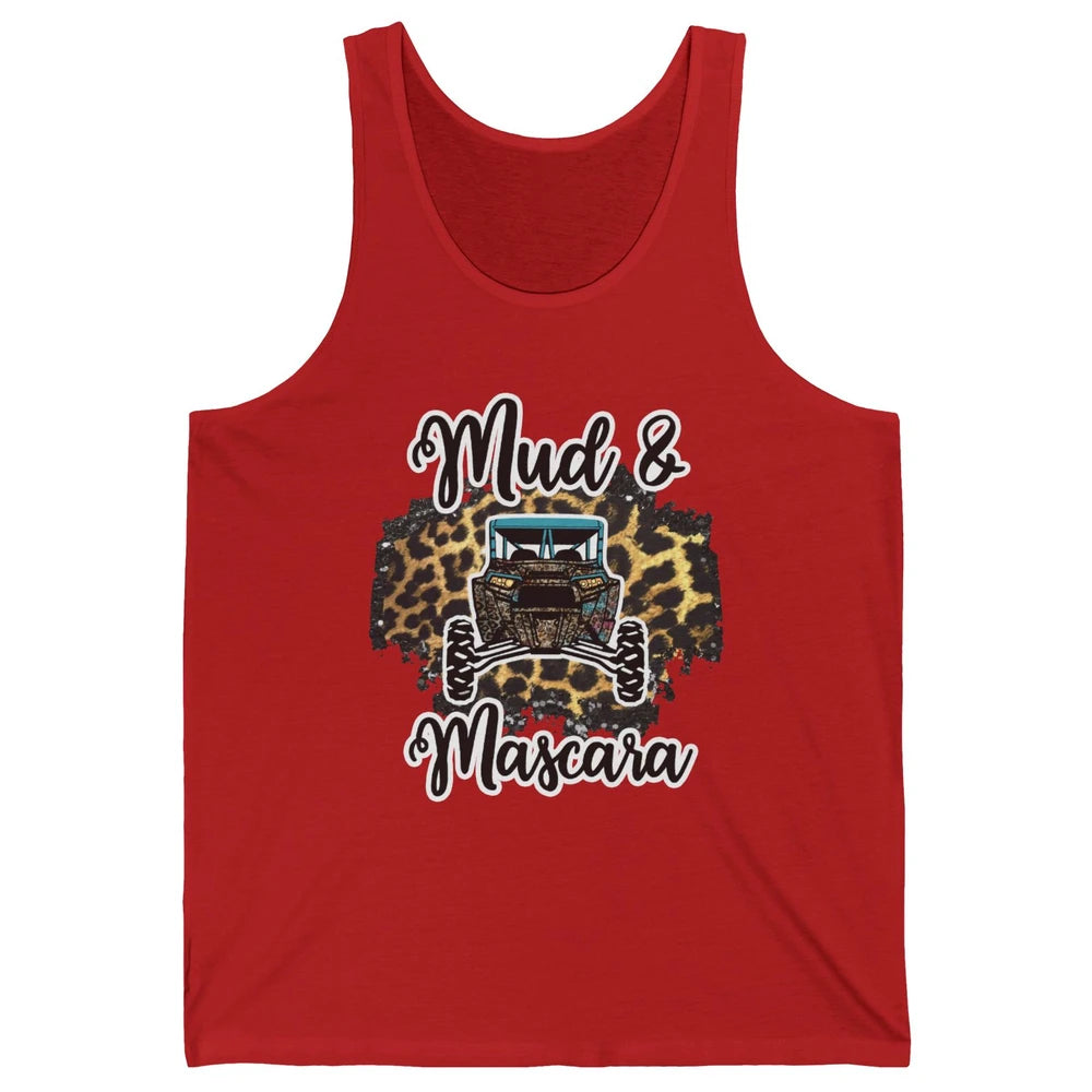 Mud and Mascara Leopard ATV Rider UTV Off-roading SXS Life Unisex Jersey Tank