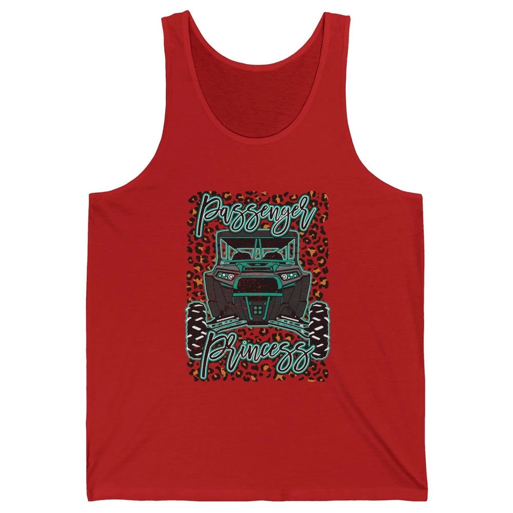 Leopard Rzr Passenger Princess Offroad Mud Up SXS Adventure Unisex Jersey Tank