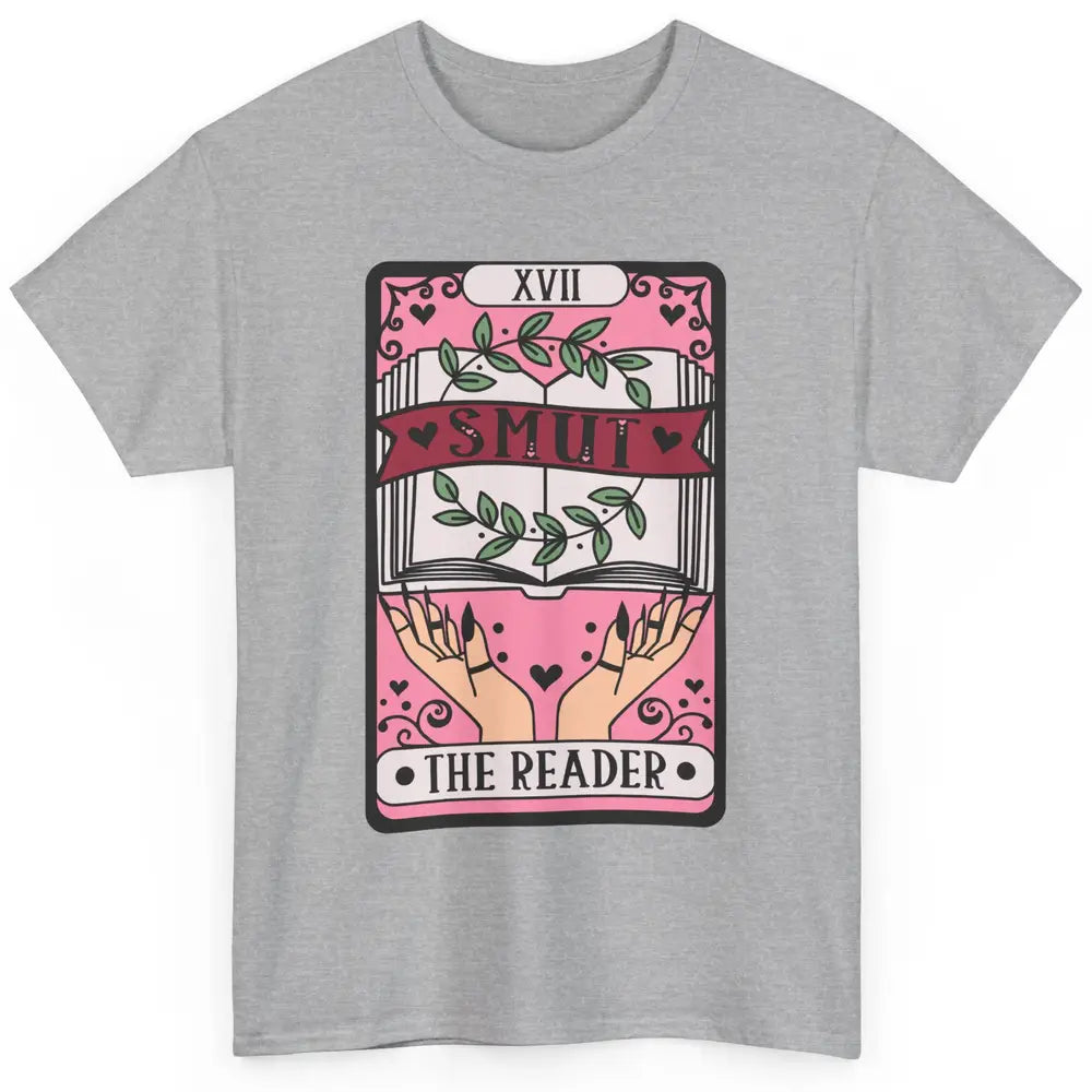 Retro Smut The Reader Tarot Card Halloween Book Lovers Classic Unisex T-Shirt