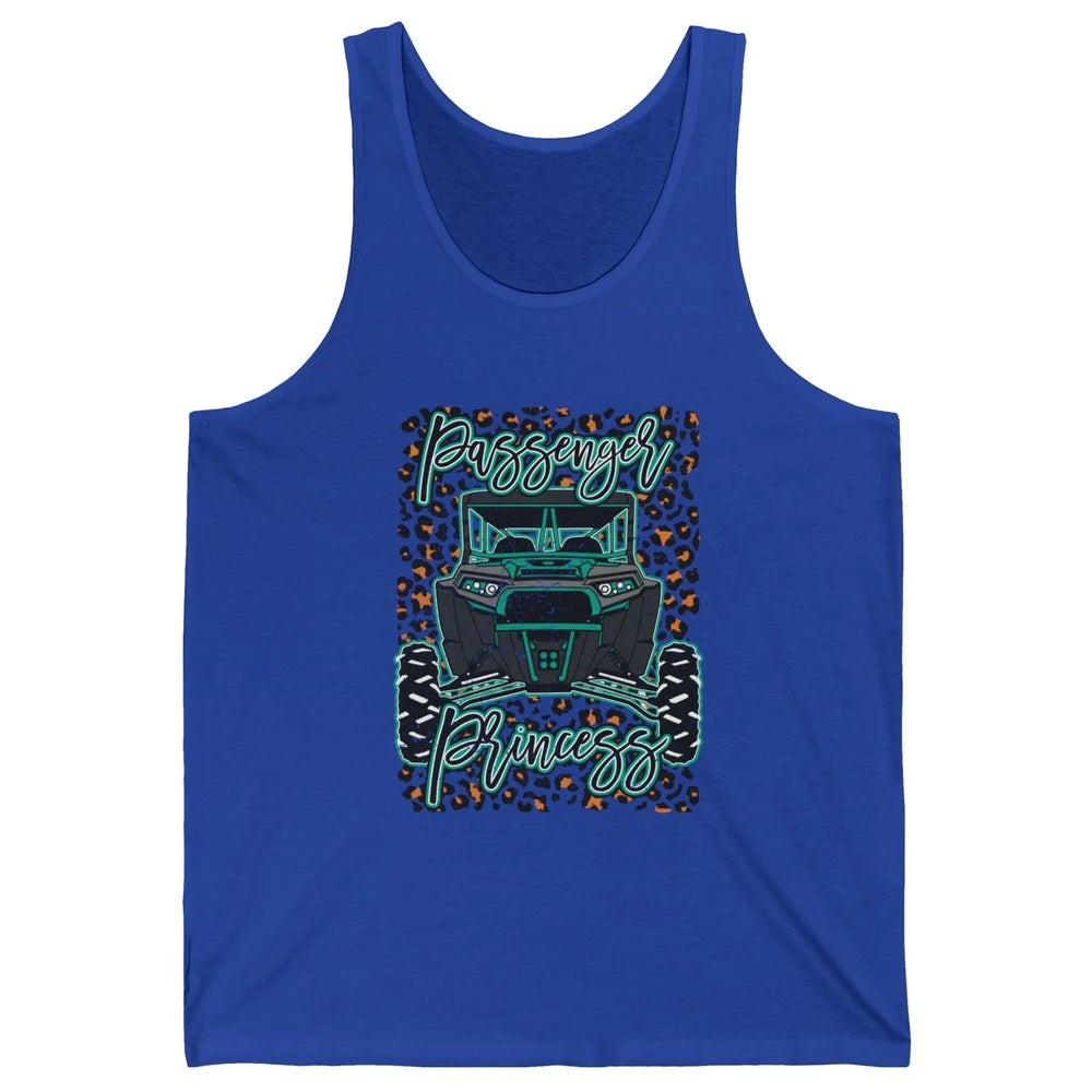 Leopard Rzr Passenger Princess Offroad Mud Up SXS Adventure Unisex Jersey Tank